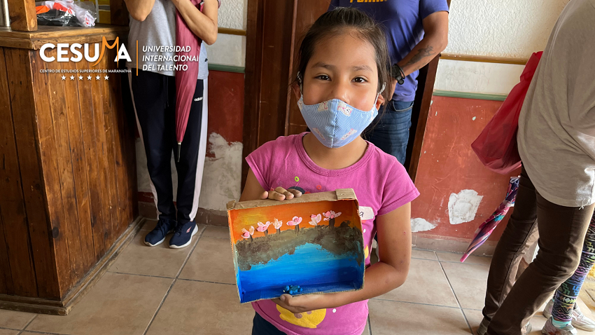 Conjunto de pintura para proyectos para niños, Peru