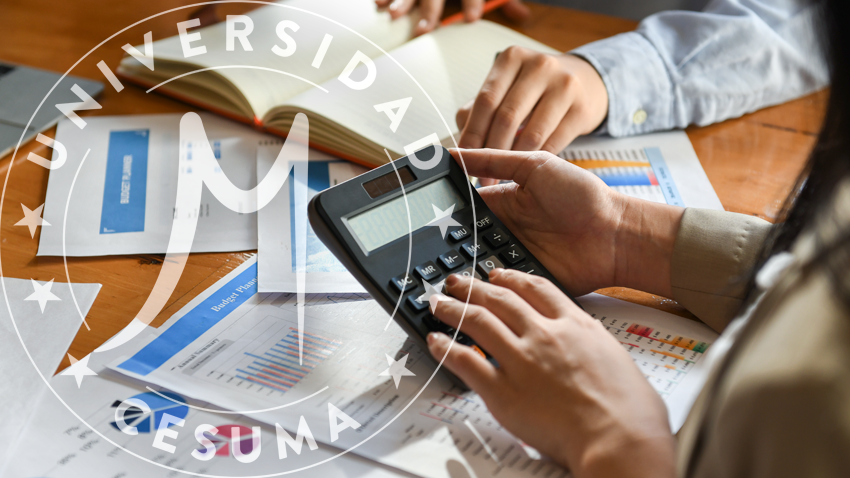 equipo de contabilidad está usando la calculadora equipo de contabilidad está usando la calculadora