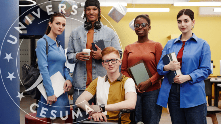 grupo inclusivo de estudiantes