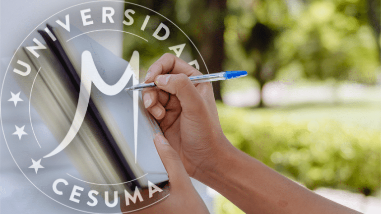 Escribiendo en el diario espiritual