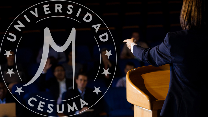 vista trasera de mujer dando un discurso vista trasera de mujer dando un discurso