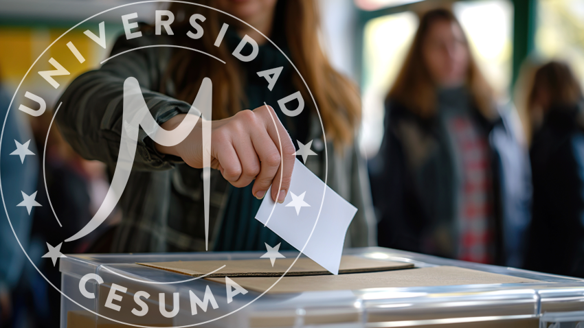 Persona que deposita la tarjeta de votación en la urna para emitir su voto